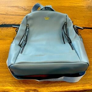 Baby Blue Kate Spade backpack brand new never used!